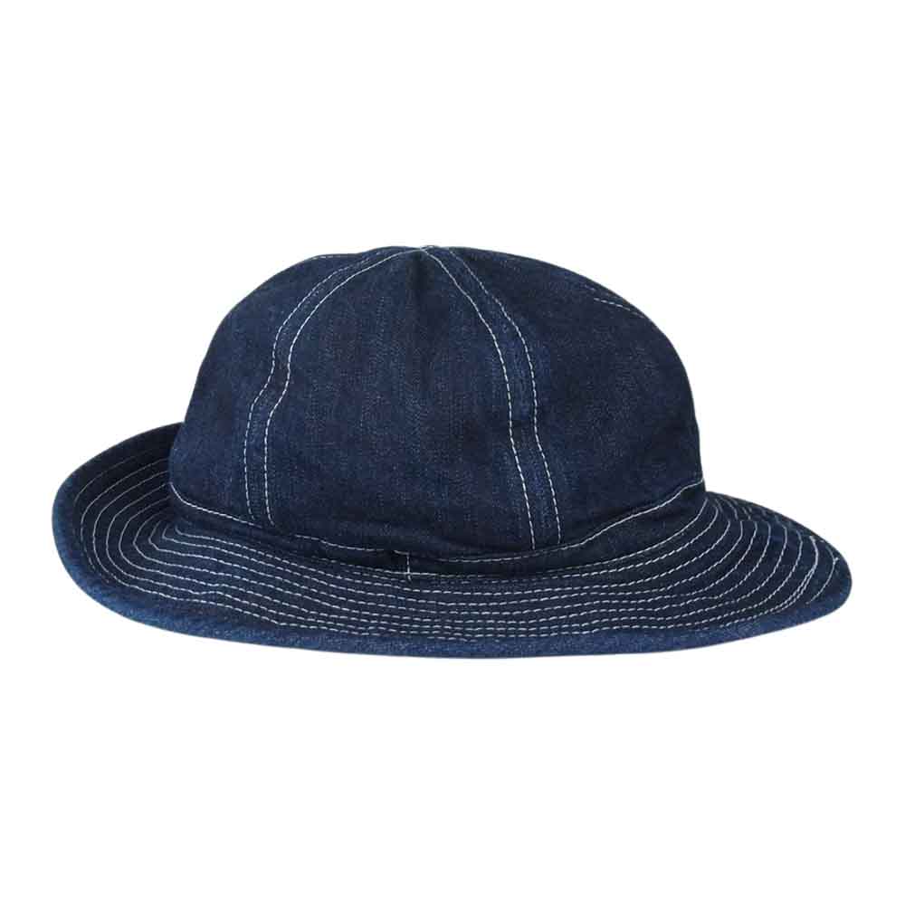 The REAL McCOY'S ザリアルマッコイズ U.S. ARMY DENIM HAT デニム ハット 帽子 インディゴブルー系 7 1/2【中古】