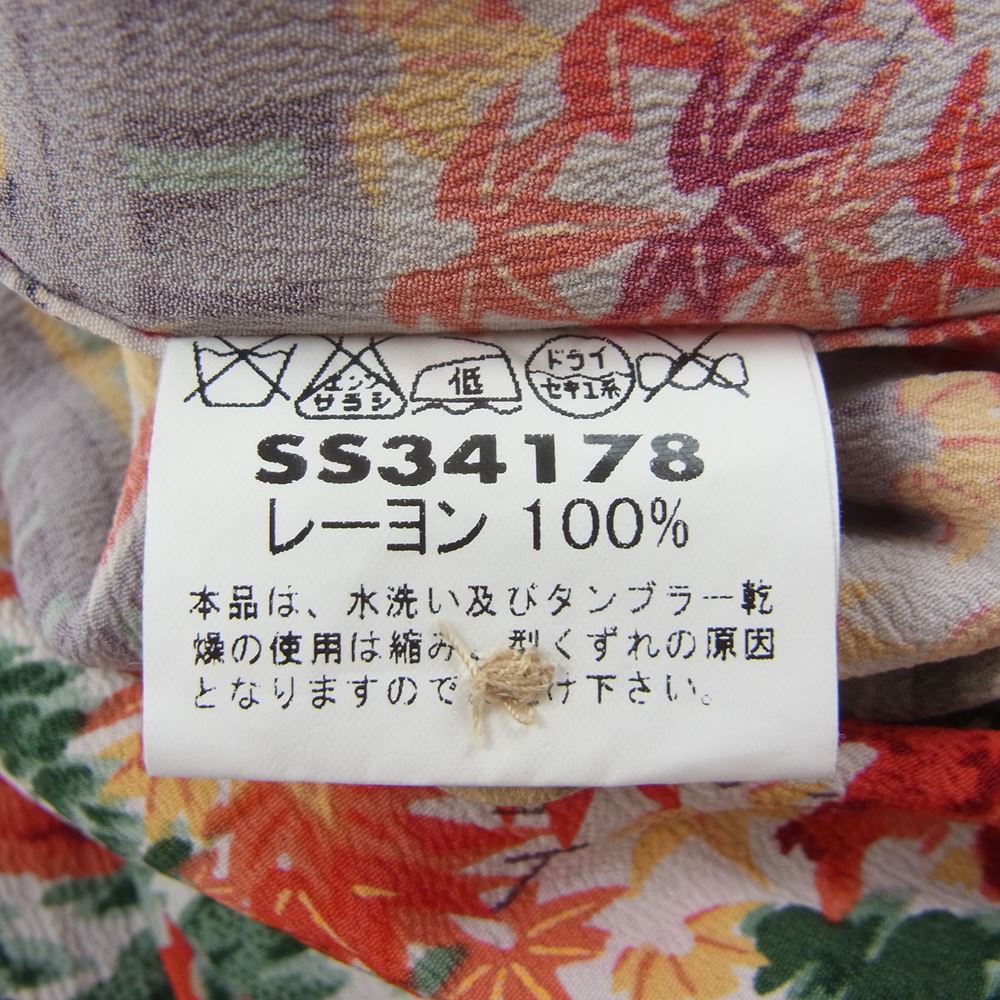 SUN SURF サンサーフ SS34178 SPECIAL EDITION MUSA-SHIYA SHOTEN THE BEST OF NIKKO スペシャル 日光 東照宮 陽明門 和柄 アロハ ハワイアン シャツ M【中古】
