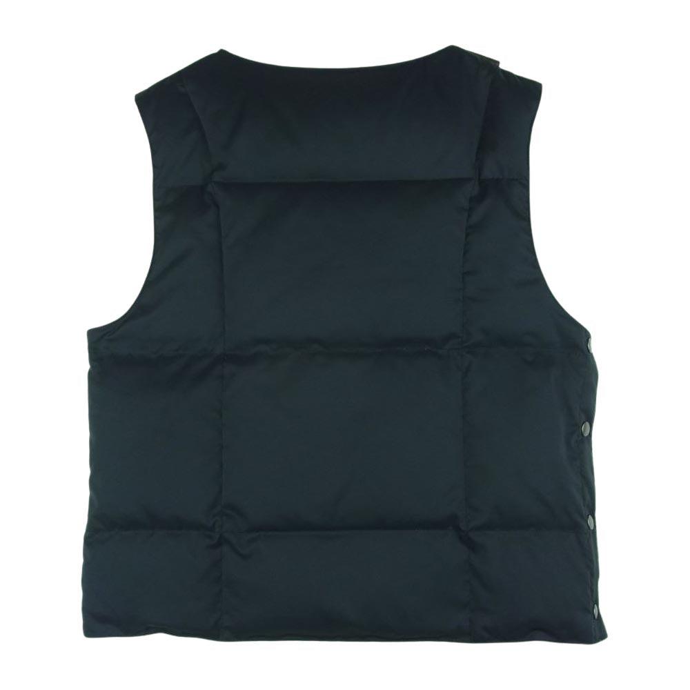 BLACK SIGN ブラックサイン Swindler Warm Vest  スウィンドラーベスト ダウン ベスト 日本製 ブラック系 40【中古】