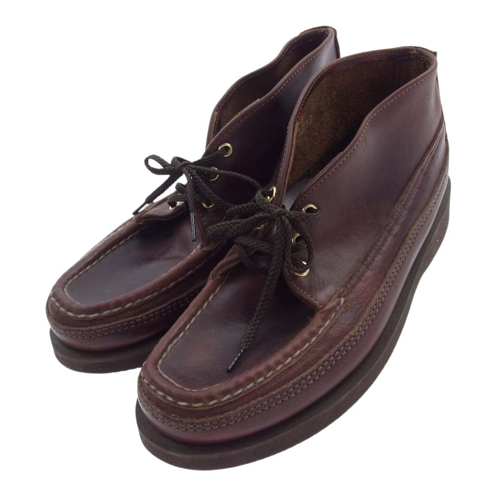 RUSSELL MOCCASIN ラッセルモカシン Sporting Clays Chukka チャッカ ブーツ ブラウン系 US9E【中古】