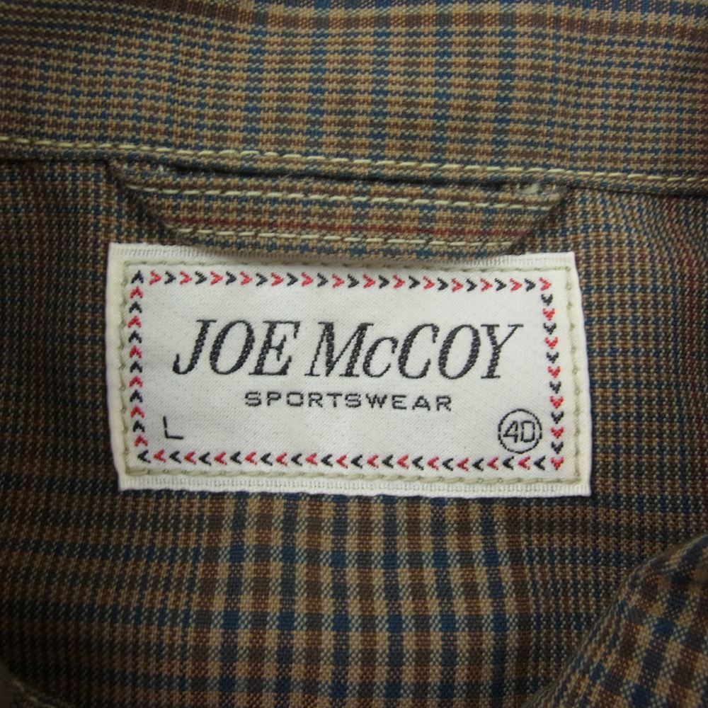 The REAL McCOY'S ザリアルマッコイズ JOE McCOY ジョーマッコイ スウィングトップ ジャケット ブラウン系 L【中古】