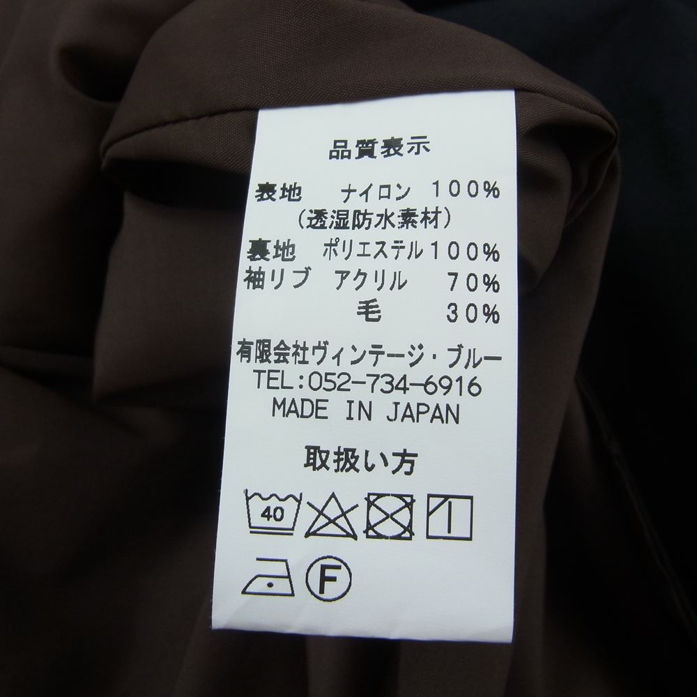 BLACK SIGN ブラックサイン Slicker Coat スリッカー コート アノラック パーカー ジャケット ブラック系 M【中古】