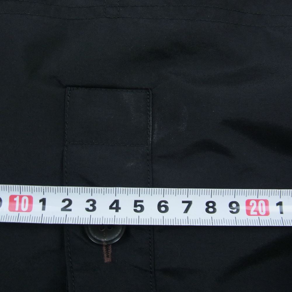 BLACK SIGN ブラックサイン Slicker Coat スリッカー コート アノラック パーカー ジャケット ブラック系 M【中古】