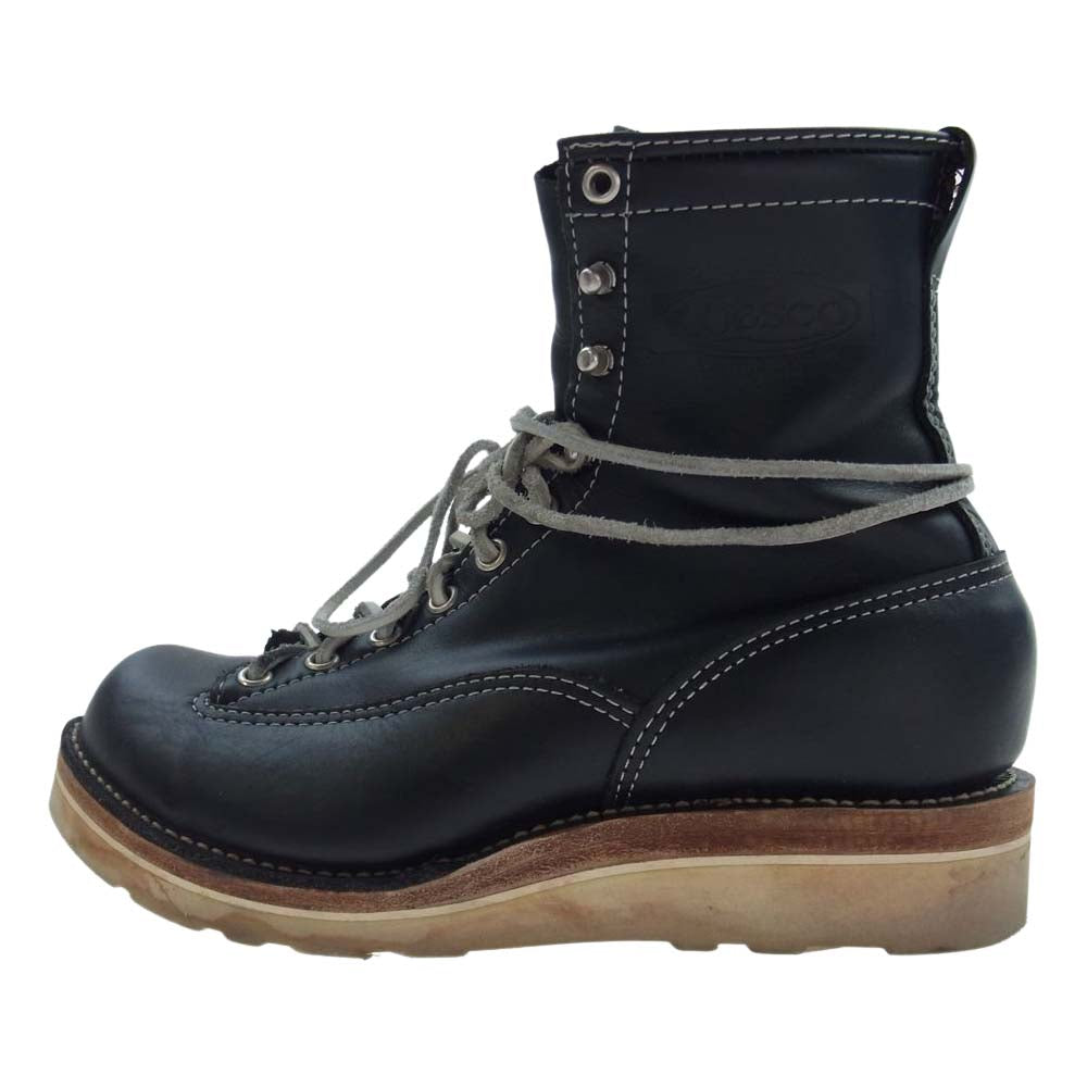 WESCO ウエスコ JOBMASTER ジョブマスター ブーツ ブラック系 US7E【中古】