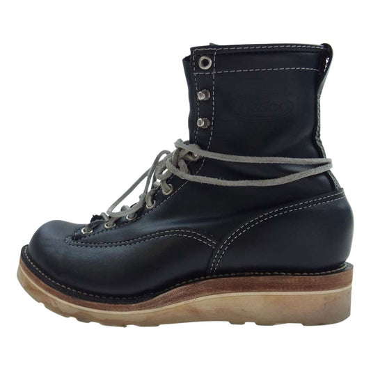 WESCO ウエスコ JOBMASTER ジョブマスター ブーツ ブラック系 US7E【中古】