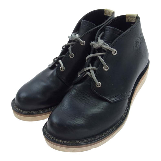 WESCO ウエスコ CUSTOM CHUKKA カスタム チャッカ ブーツ ブラック系 US9E【中古】