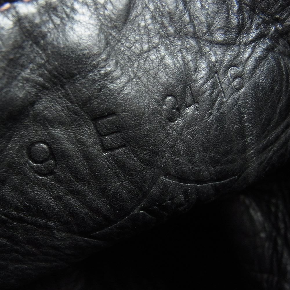 WESCO ウエスコ CUSTOM BOSS ダブルベルト スエード × ゴートスキン カスタム ボス エンジニア ブーツ ブラック系 US9E【中古】