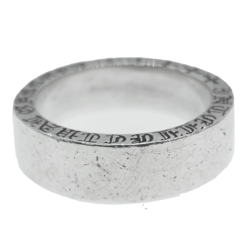 CHROME HEARTS クロムハーツ（原本無） GALFカード付属 INTELLECTUAL GALLERY GALF 6mm スペーサー プレーン リング シルバー系 15.5号【中古】