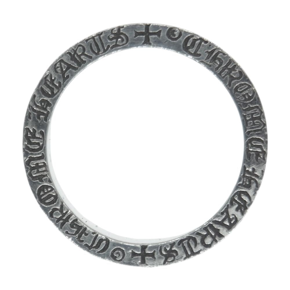 CHROME HEARTS クロムハーツ（原本無） GALFカード付属 INTELLECTUAL GALLERY GALF 6mm スペーサー プレーン リング シルバー系 15.5号【中古】