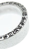 CHROME HEARTS クロムハーツ（原本無） GALFカード付属 INTELLECTUAL GALLERY GALF 6mm スペーサー プレーン リング シルバー系 15.5号【中古】