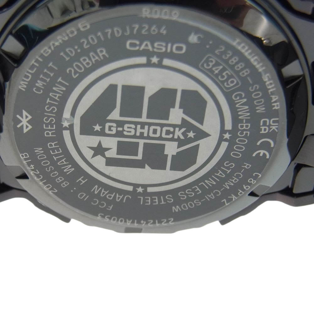 CASIO G-SHOCK カシオ ジーショック GMW-B5000EH-1JR ERIC HAZE エリックヘイズ 40th Anniversary  40周年記念 フルメタル クォーツ ウォッチ 腕時計 ブラック系【新古品】【未使用】【中古】