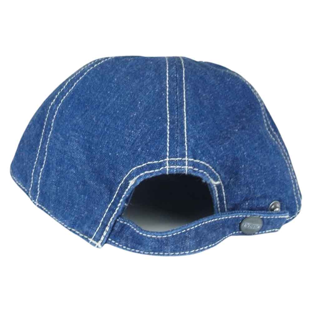 Nigel Cabourn ナイジェルケーボン LYBRO ライブロ メカニック キャップ 帽子 インディゴブルー系【中古】