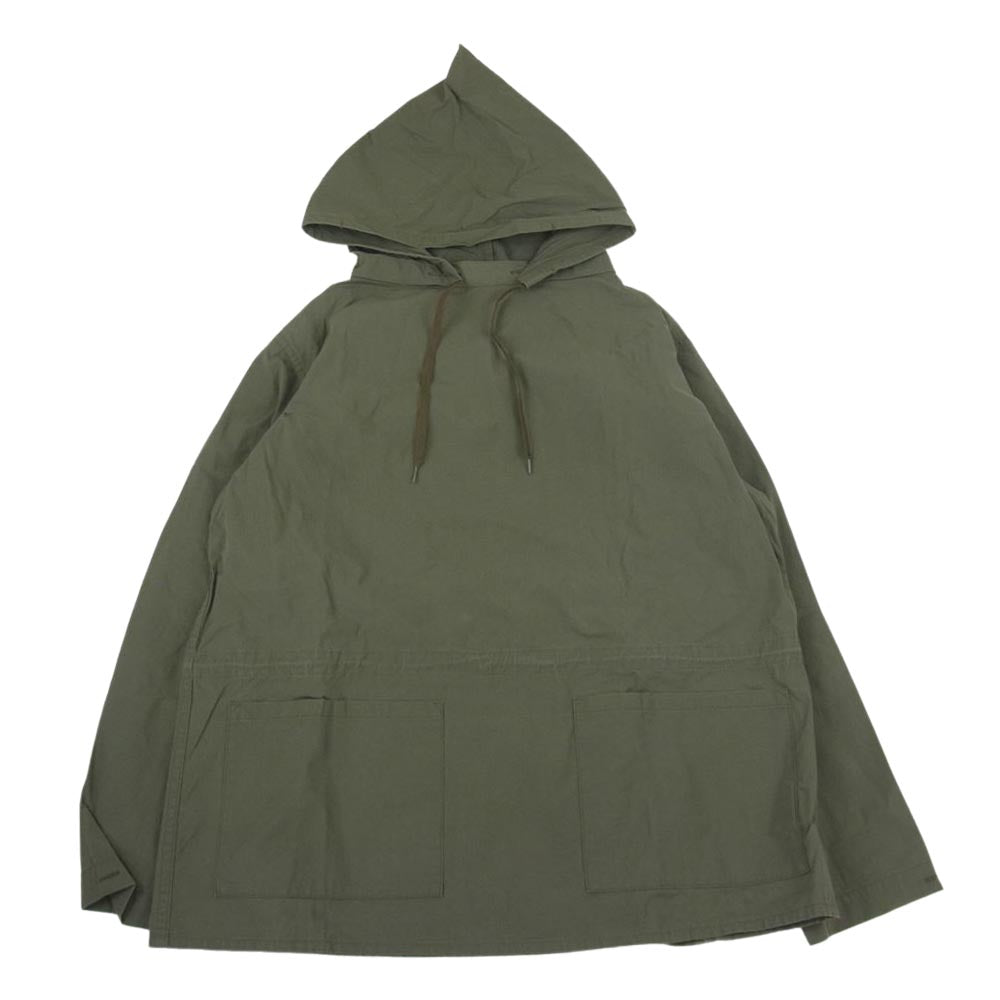 Nigel Cabourn ナイジェルケーボン 8036-00-00004 ハーフテクス アーミースモック プルオーバ― ジャケット カーキ系 46【中古】