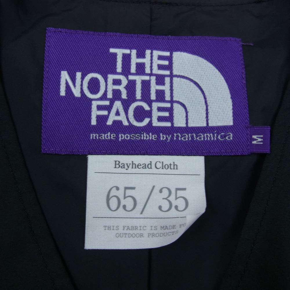 THE NORTH FACE ノースフェイス NP2102N PURPLELABEL パープルレーベル Midweight 65/35 Hopper Field Cardigan ミッドウェイト ホッパー フィールド カーディガン ジャケット ブラック系 M【中古】