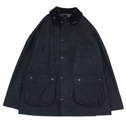 Barbour バブアー 1502366 英国製 BEDALE SL ビデイル スリムフィット  ブラック系【中古】