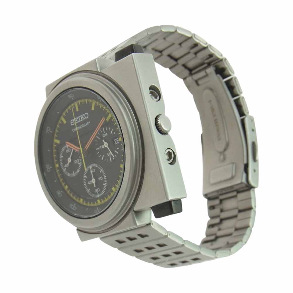 SEIKO セイコー SCED035  Giugiaro Design Alien Ripley ジウジアーロ エイリアンモデル クオーツ 腕時計 シルバー系 グレー系【中古】