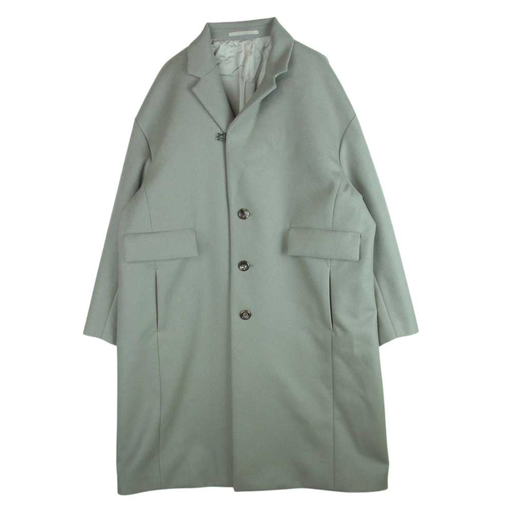 KAZUYUKI KUMAGAI ATTACHMENT カズユキクマガイアタッチメント Cashmere mixed double melton chester coat ダブル メルトン チェスト コート グレー系 1【中古】