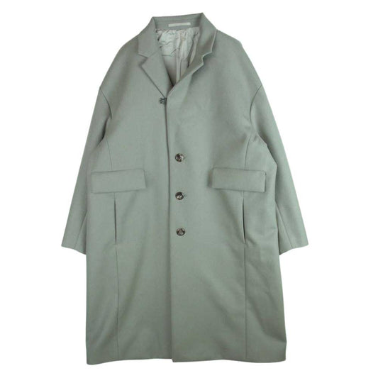 KAZUYUKI KUMAGAI ATTACHMENT カズユキクマガイアタッチメント Cashmere mixed double melton chester coat ダブル メルトン チェスト コート グレー系 1【中古】