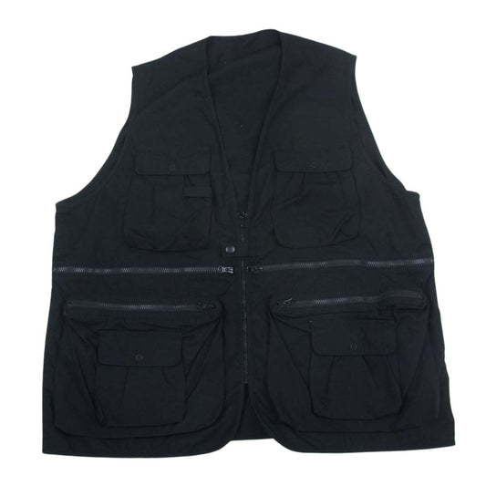 フレッシュサービス FSW-20-VT-01 TRAVER VEST トラベル フィッシング ベスト ジャケット ブラック系【中古】
