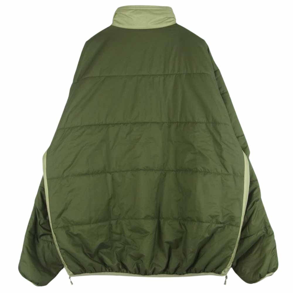 ダイワピア BJ-22022W TECH REVERSIBLE PULLOVER PUFF JACKE リバーシブル プルオーバー ジャケット カーキ系 L【中古】