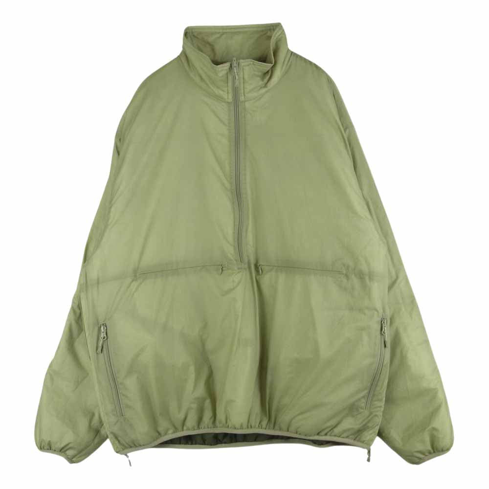 ダイワピア BJ-22022W TECH REVERSIBLE PULLOVER PUFF JACKE リバーシブル プルオーバー ジャケット カーキ系 L【中古】