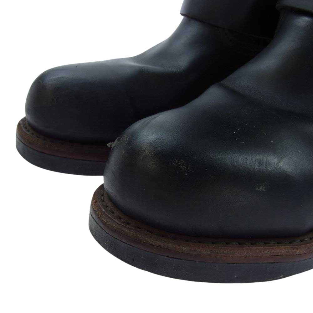 RED WING レッドウィング 2268 USA製 羽タグ ENGINEER ST エンジニア スチールトゥ ブーツ ブラック系 US5D【中古】