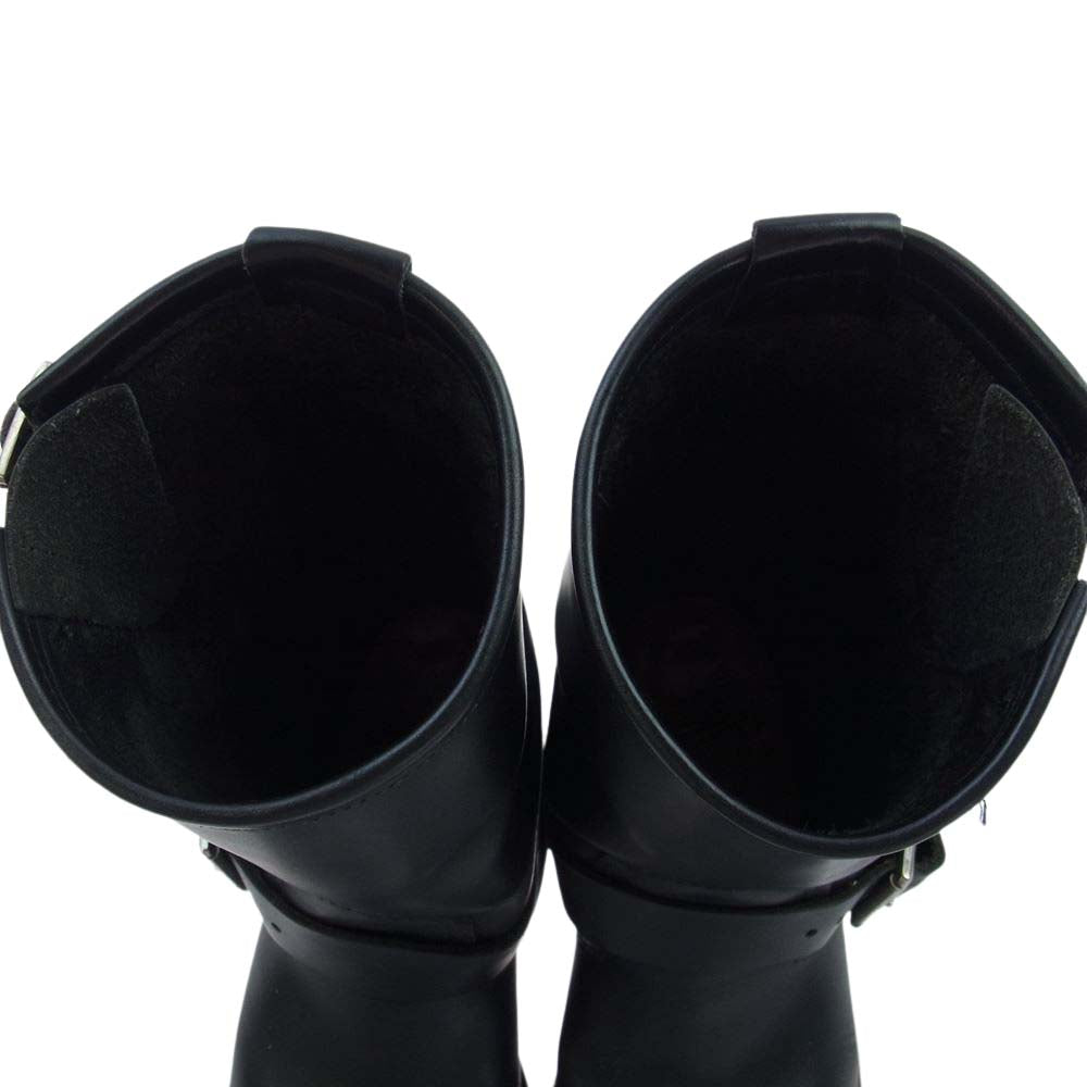 RED WING レッドウィング 2268 USA製 羽タグ ENGINEER ST エンジニア スチールトゥ ブーツ ブラック系 US5D【中古】