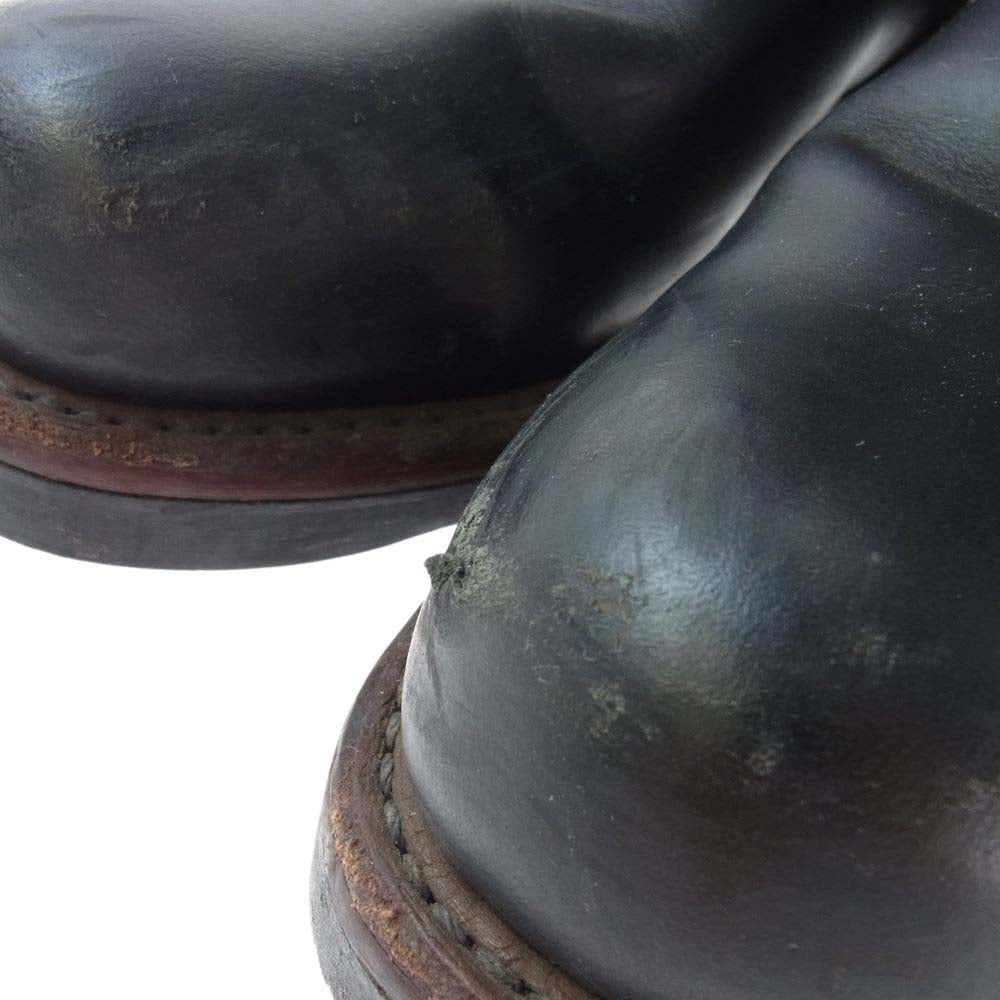 RED WING レッドウィング 2268 USA製 羽タグ ENGINEER ST エンジニア スチールトゥ ブーツ ブラック系 US5D【中古】