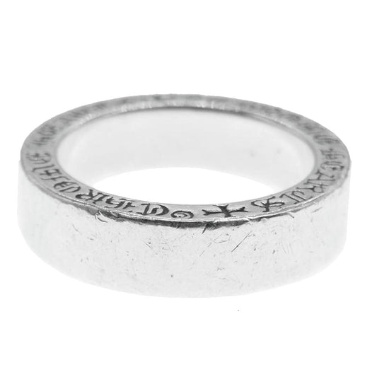CHROME HEARTS クロムハーツ（原本無） 6mm Spacer Ring プレーン スペーサー リング シルバー系 14号【中古】