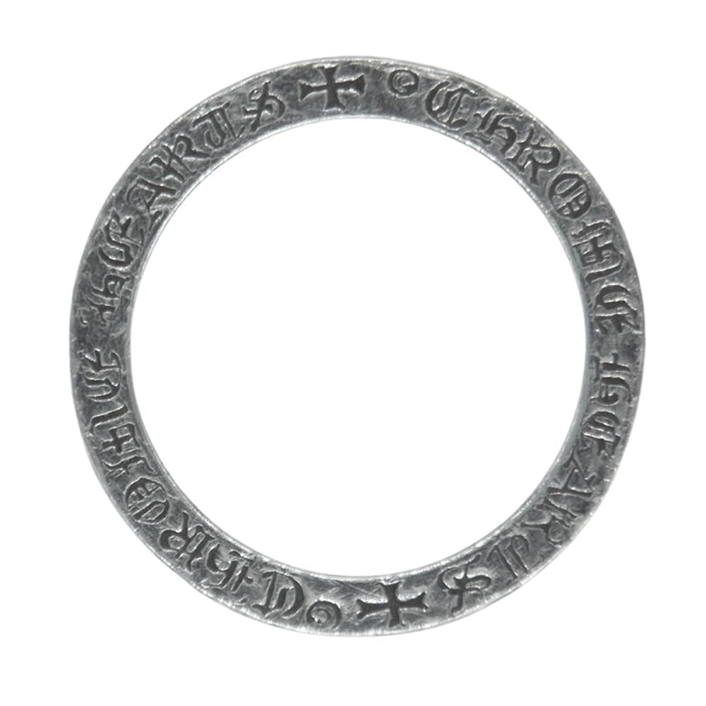 CHROME HEARTS クロムハーツ（原本無） 6mm Spacer Ring プレーン スペーサー リング シルバー系 14号【中古】
