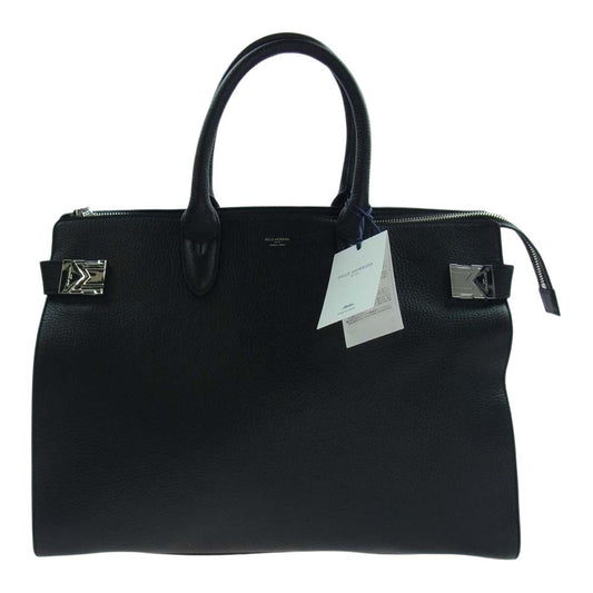 PELLE MORBIDA ペッレモルビダ PMO-MB068A Maiden Voyage メイデン ボヤ?ジュ シュリンク レザー ボストン バッグ ブラック系【極上美品】【中古】