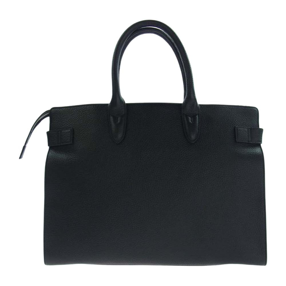 PELLE MORBIDA ペッレモルビダ PMO-MB068A Maiden Voyage メイデン ボヤ?ジュ シュリンク レザー ボストン バッグ ブラック系【極上美品】【中古】