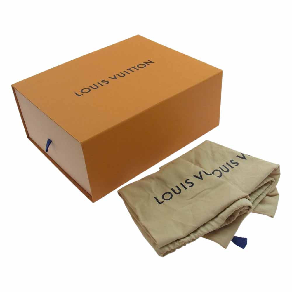LOUIS VUITTON ルイ・ヴィトン 20SS 1A7P25 LV トレイナー ライン ハイカット スニーカー ホワイト ホワイト系 8【中古】