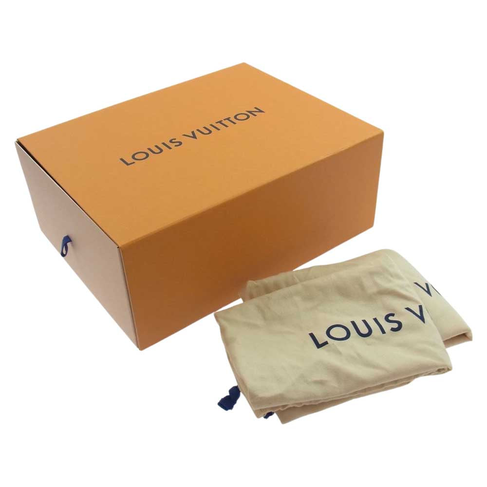 LOUIS VUITTON ルイ・ヴィトン 22AW 1AAHD9 LV トレイナー 2 ライン ハイカット スニーカー パープル×ピンク パープル×ピンク 8【美品】【中古】