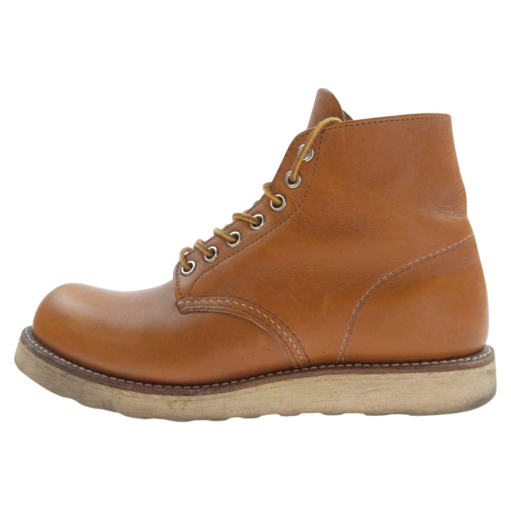 RED WING レッドウィング 9871 CLASSIC ROUND TOE クラシックラウンドトゥ  6インチ アイリッシュセッター ブーツ ブラウン系 24.5cm【中古】