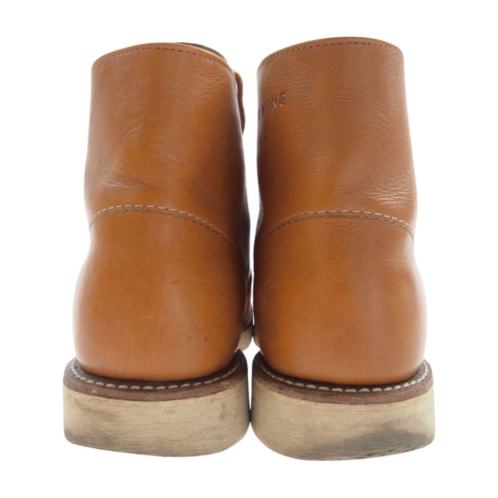 RED WING レッドウィング 9871 CLASSIC ROUND TOE クラシックラウンドトゥ  6インチ アイリッシュセッター ブーツ ブラウン系 24.5cm【中古】