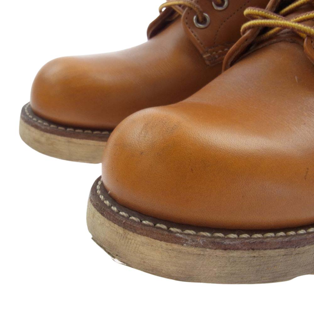RED WING レッドウィング 9871 CLASSIC ROUND TOE クラシックラウンドトゥ  6インチ アイリッシュセッター ブーツ ブラウン系 24.5cm【中古】