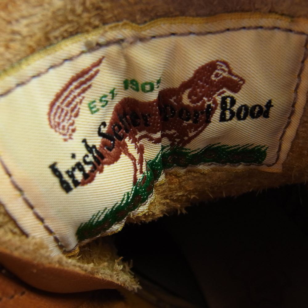 RED WING レッドウィング 9871 CLASSIC ROUND TOE クラシックラウンドトゥ  6インチ アイリッシュセッター ブーツ ブラウン系 24.5cm【中古】