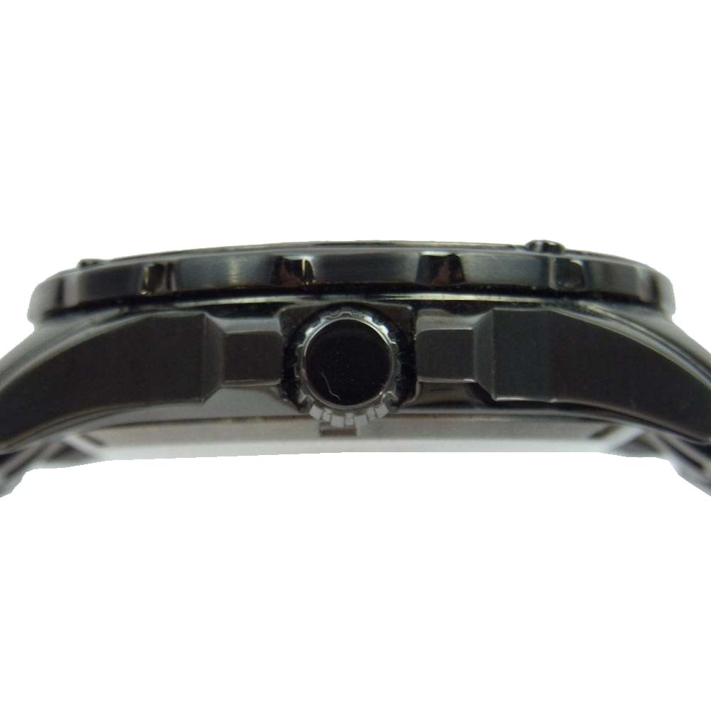 CITIZEN シチズン AW7047-54H 海外限定 PRT ECO DRIVE Stainless Steel Band エコドライブ パワーリザーブ ステンレススチール ウォッチ 腕時計 メタルブラック系【中古】
