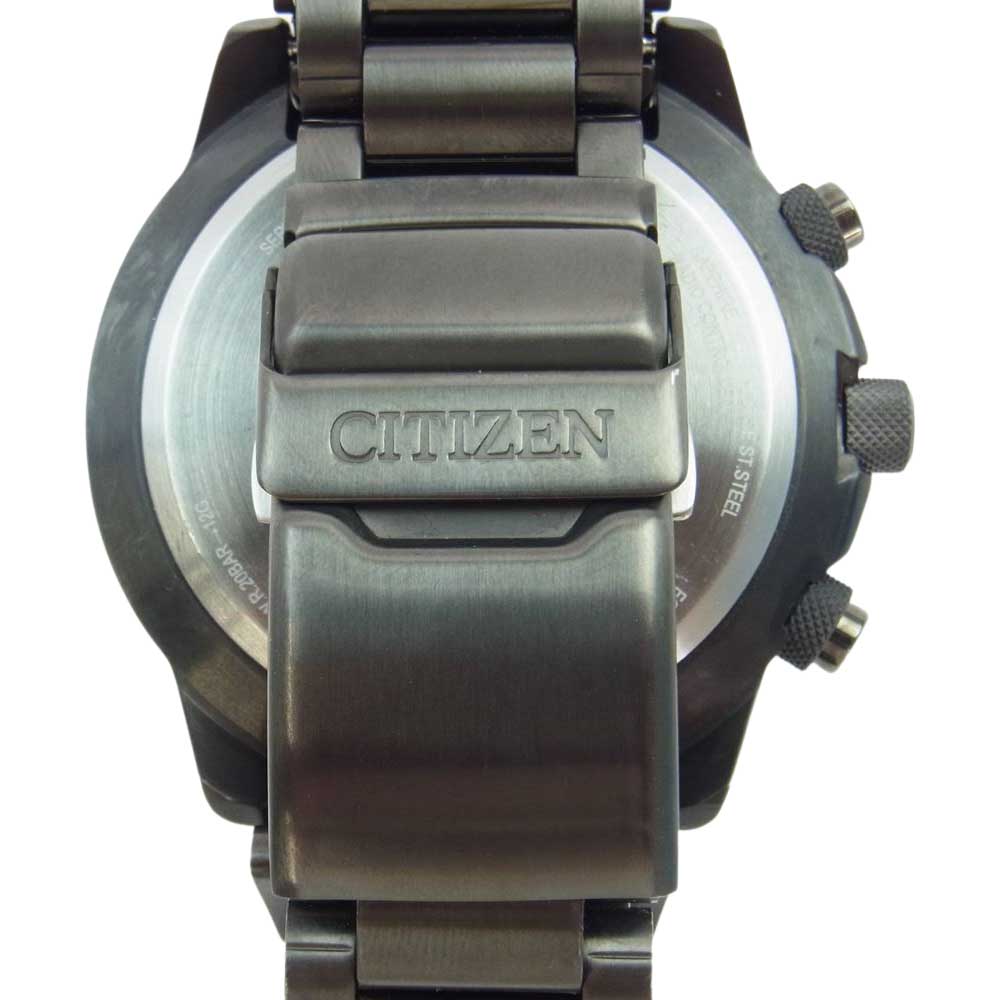 CITIZEN シチズン E660-A17W209 PROMASTER プロマスター スカイ エコドライブ 電波ソーラー ウォッチ 腕時計 ピンク系 メタルブラック系【中古】