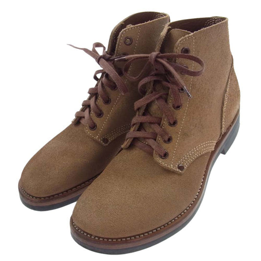 TOY'S McCOY トイズマッコイ M-43 REVERSE UPPER SERVICE SHOES TYPE III タイプ3 サービスシューズ ブラウン系 7 1/2【中古】