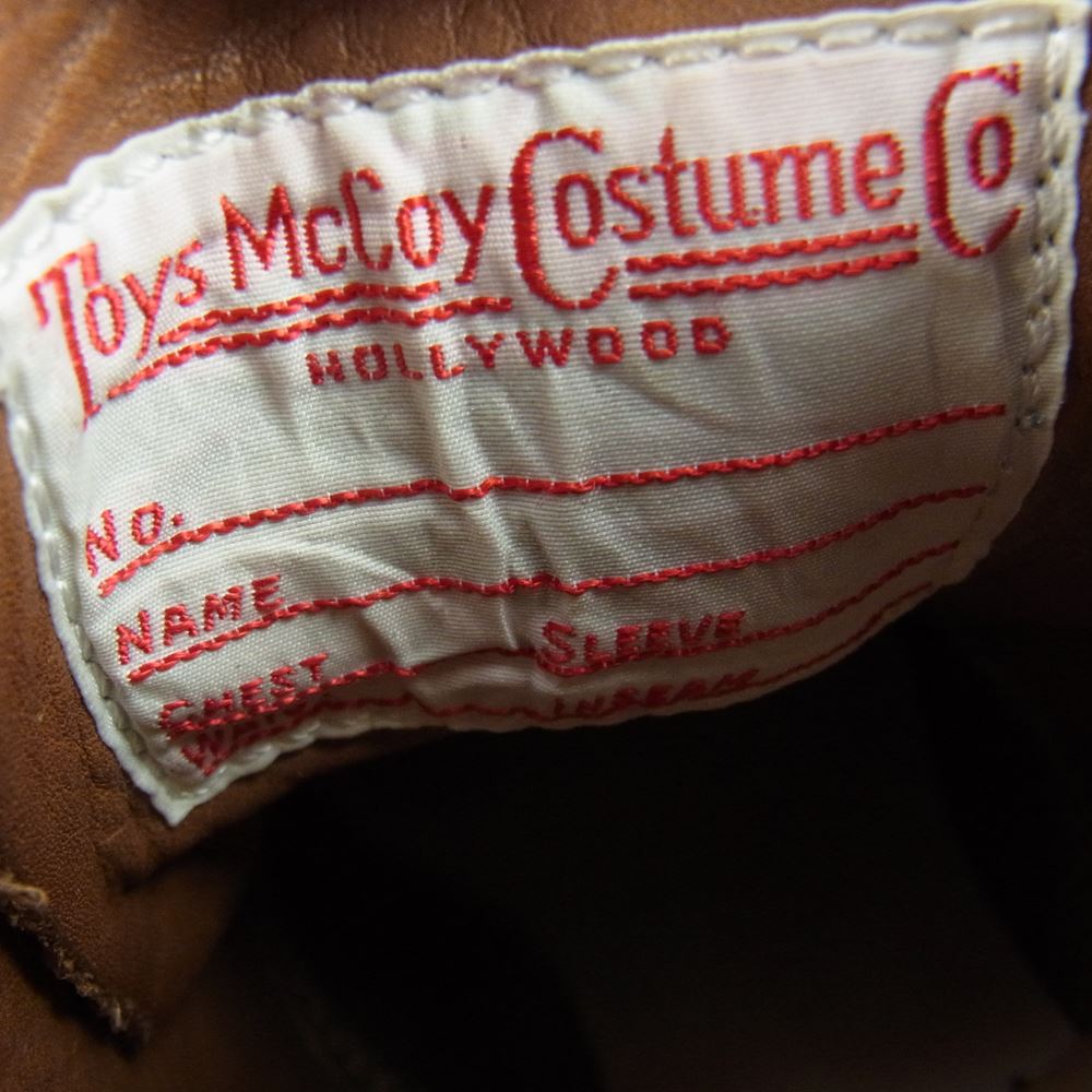 TOY'S McCOY トイズマッコイ M-43 REVERSE UPPER SERVICE SHOES TYPE III タイプ3 サービスシューズ ブラウン系 7 1/2【中古】