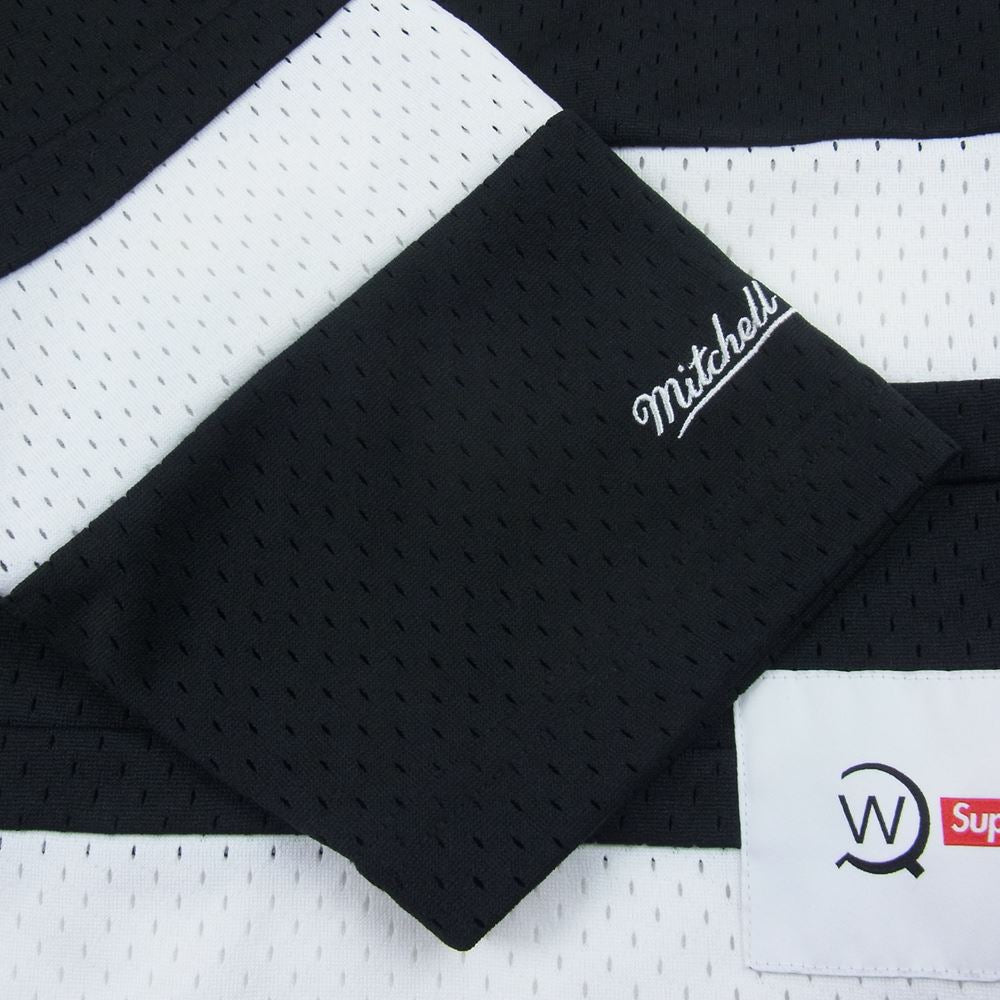 Supreme シュプリーム 21AW WTAPS Mitchell & Ness Hockey Jersey ダブルタップス ミッチェルアンドネス ホッケー ジャージ ブラック系 M【中古】