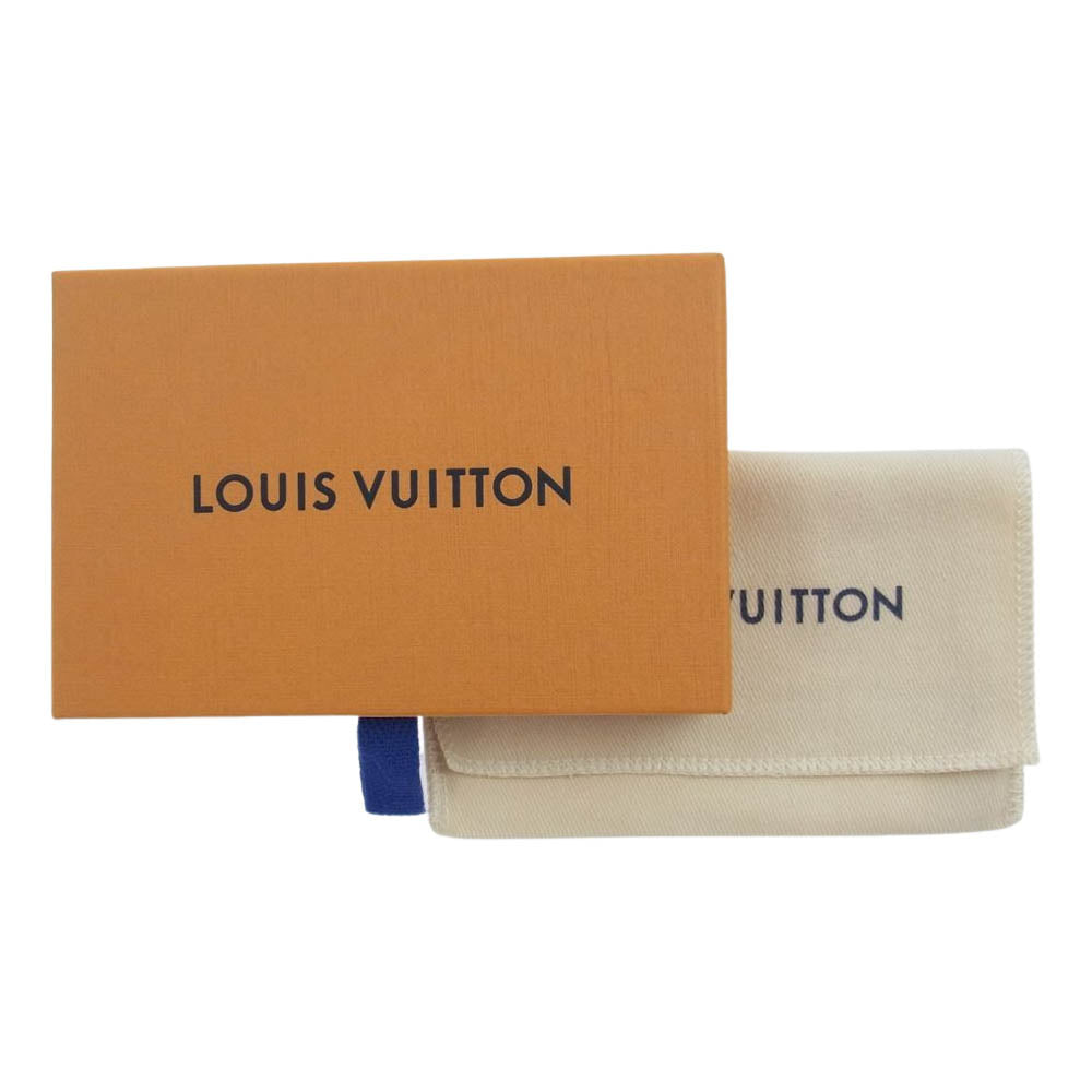 LOUIS VUITTON ルイ・ヴィトン N60155 ダミエグラフィット ポシェット クレ コインケース 小銭入れ ブラック系【中古】