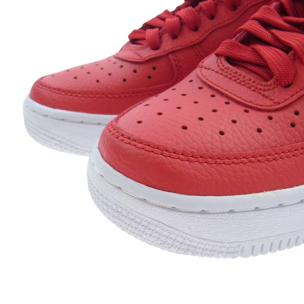 NIKE ナイキ 823511-604 AIR FORCE 1 LOW NBA UNIVERSITY RED エアフォース ロー スニーカー レッド系 23cm【美品】【中古】