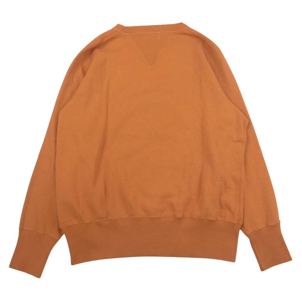 Levi's リーバイス 21931-0025 VINTAGE CLOTHING BAY MEADOWS SWEAT SHIRT ヴィンテージ クロージング ベイメドウズ 両V クルーネック スウェット シャツ オレンジ系 M【美品】【中古】