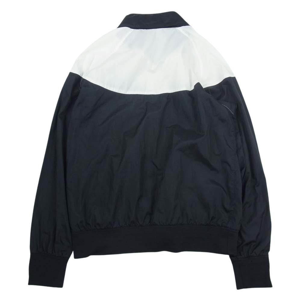 NIKE ナイキ 70s 復刻 ゴツナイキ ナイロン ジャケット ブラック系 ホワイト系 L【中古】