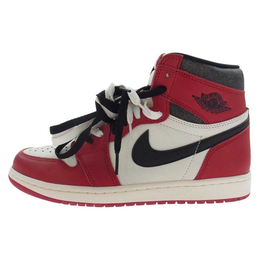 NIKE AIR JORDAN ナイキ ジョーダン DZ5485-612 1 RETRO HIGH OG CHICAGO LOST & FOUND レトロハイ シカゴ ロストアンドファウンド ハイカット スニーカー レッド系 ホワイト系 ブラック系 26.0cm【新古品】【未使用】【中古】