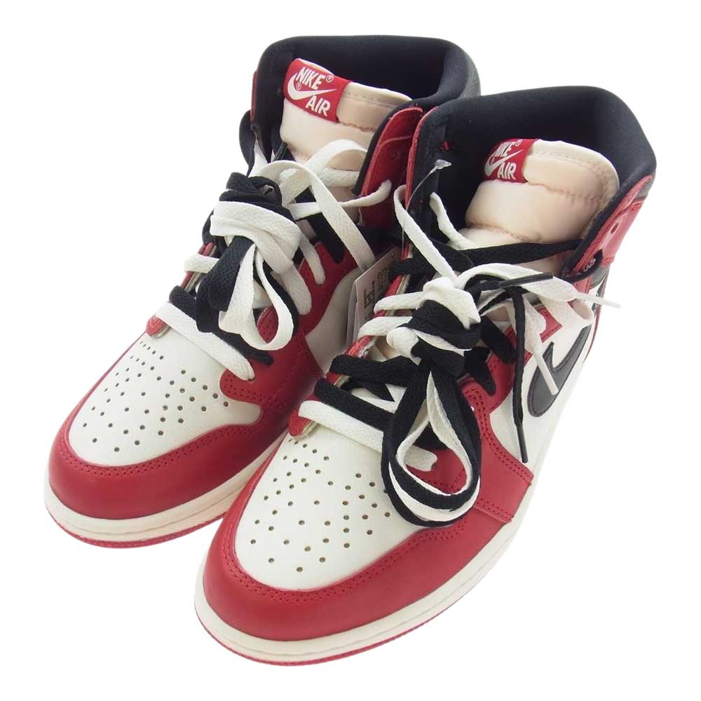 NIKE AIR JORDAN ナイキ ジョーダン DZ5485-612 1 RETRO HIGH OG CHICAGO LOST & FOUND レトロハイ シカゴ ロストアンドファウンド ハイカット スニーカー レッド系 ホワイト系 ブラック系 26.0cm【新古品】【未使用】【中古】
