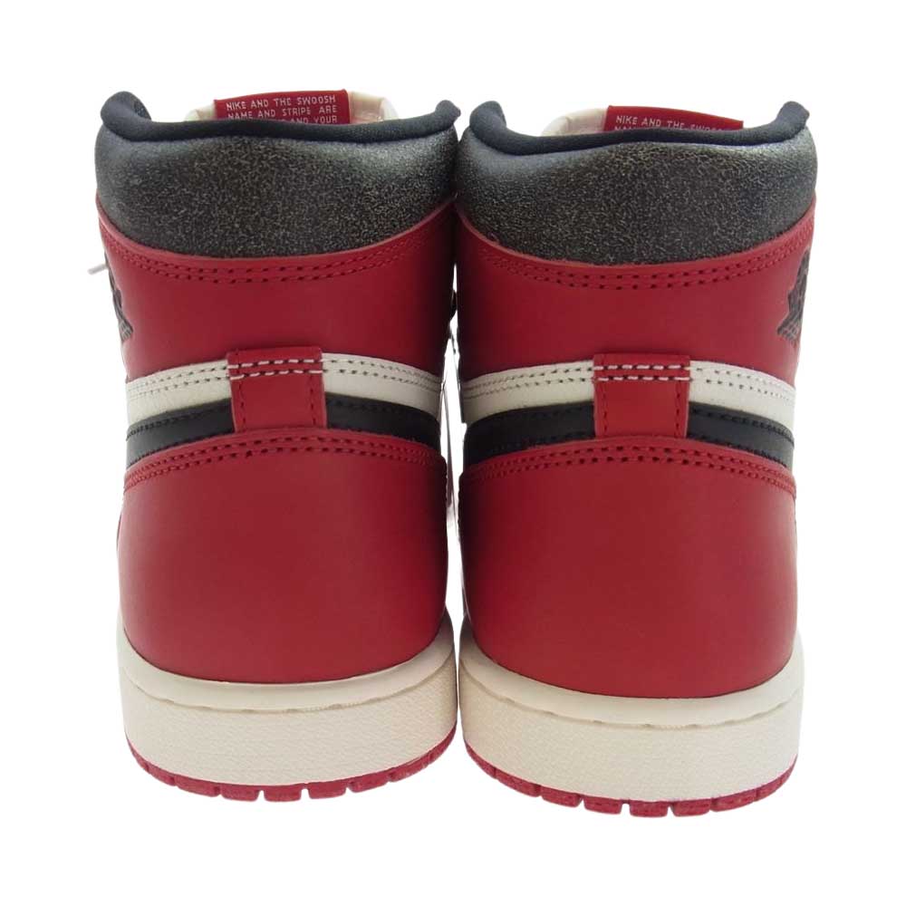NIKE AIR JORDAN ナイキ ジョーダン DZ5485-612 1 RETRO HIGH OG CHICAGO LOST & FOUND レトロハイ シカゴ ロストアンドファウンド ハイカット スニーカー レッド系 ホワイト系 ブラック系 26.0cm【新古品】【未使用】【中古】